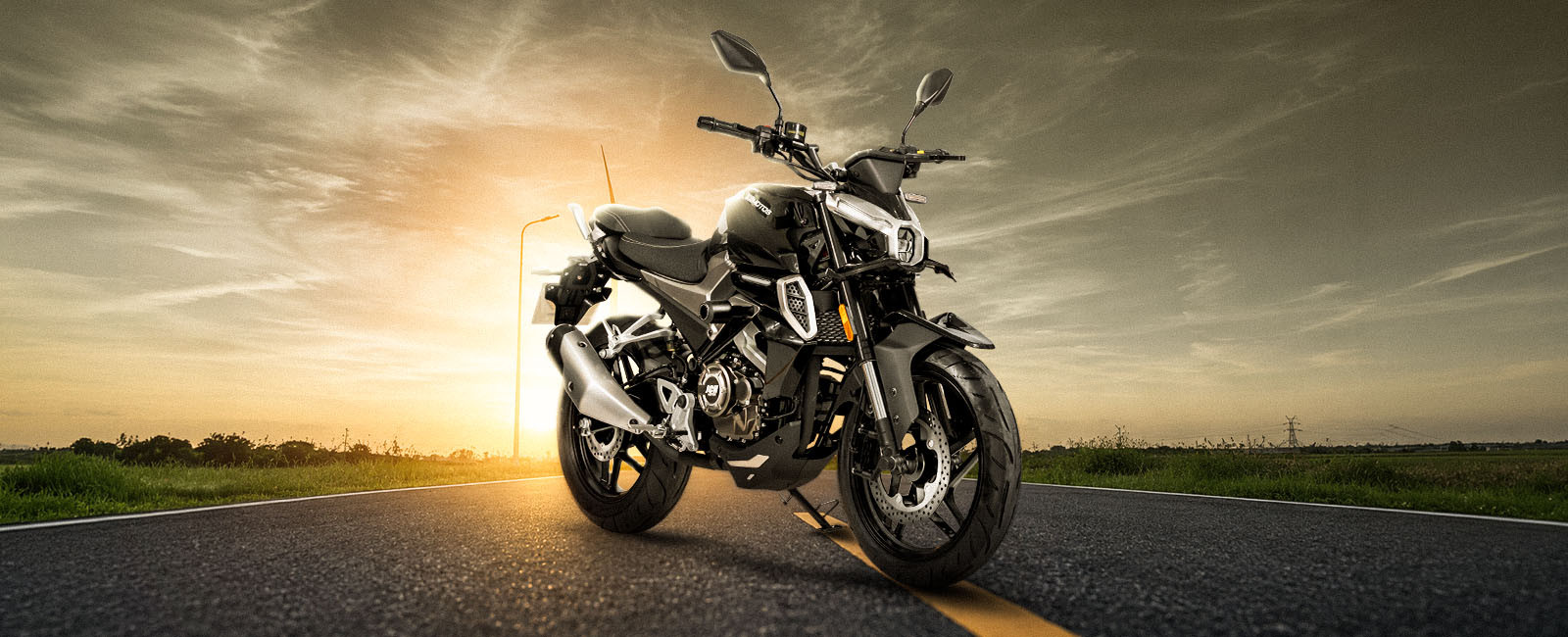 banner central moto urbana mamba 300